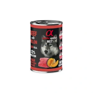 Alpha Spirit Ternera Melón, alimento húmedo para perros