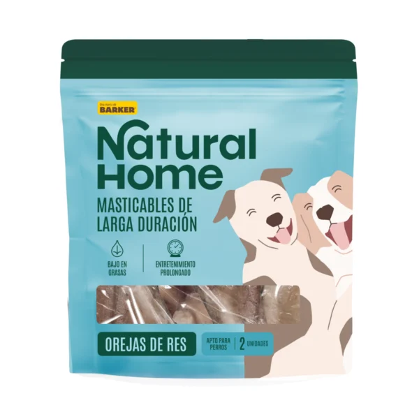 Natural Home Orejas de Res, premio para perros
