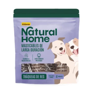 Natural Home Tráqueas de Res, premio para perros