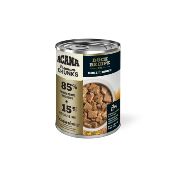 ACANA Chunks Duck Perro, alimento húmedo para perros