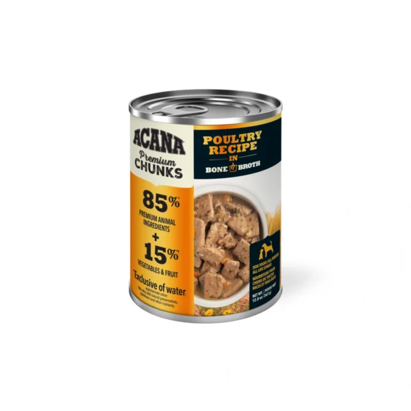 ACANA Chunks Poultry Perro, alimento húmedo para perros