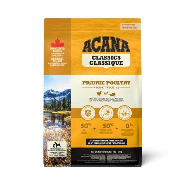 ACANA Classics Prairie Poultry, alimento premium para perros